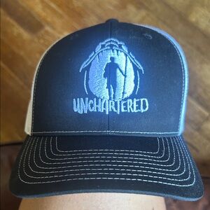 Unchartered Black and Blue Men's Hat